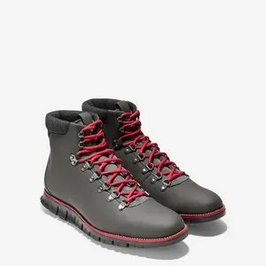 Cole Haan Zero Grand hiker boot in magnet Barbados cherry black Amazon.com | Cole Haan Men main image 3